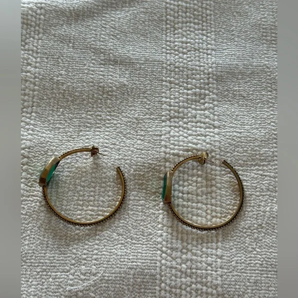 Stephen Dweck Cathedral Green Chalcedony Earrings - Picture 3 of 6